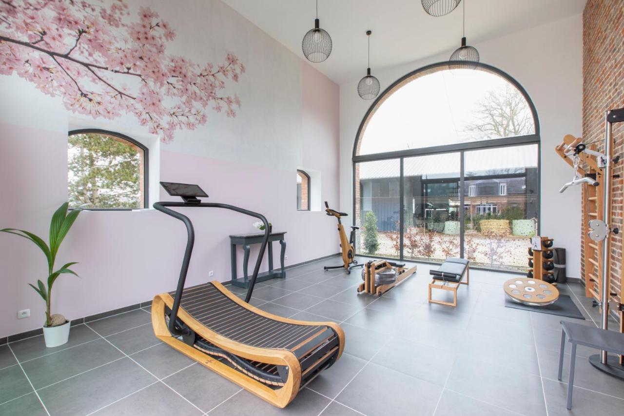 Aux Petits Lapins De Sorval, Sauna Prive, Fitness Selvigny Zewnętrze zdjęcie